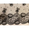 Mantilla Vintage en Negro - Encaje Fino de Estilo Tradicional Español