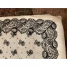 Mantilla Vintage en Negro - Encaje Fino de Estilo Tradicional Español