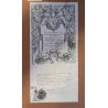 Grabado Religioso Histórico - Escena Religiosa en Blanco y Negro