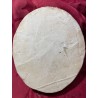 Relieve Escultural Religioso - Escena de la Crucifixión en Espuma de Mar
