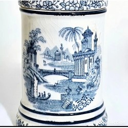 Bote de farmacia de Loza La Cartuja de Sevilla