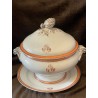 Sopera Vintage de Porcelana - Pieza de Vajilla con Decoración Elegante