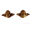 Querubines Dorados - Esculturas Decorativas de Estilo Barroco