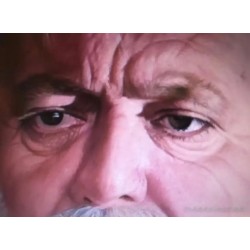 Retrato al Pastel de Rodrigo Casto Moreno - Obra Contemporánea de Expresión Realista