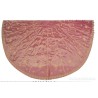 Manto Litúrgico en Seda Rosa con Bordados Dorados - Pieza Textil Religiosa
