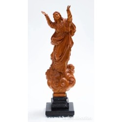 Escultura Religiosa Virgen Inmaculada - Talla de Madera Artesanal Principios Siglo XXI