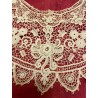 Cuello Vintage de Guipur - Encaje Artesanal Europeo Siglo XIX