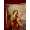 Pintura Religiosa Óleo - Réplica del Buen Pastor Estilo Bartolomé Esteban Murillo