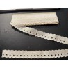 Tiraborda Vintage Blanca - Pieza Textil Artesanal de Costura Histórica