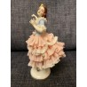 Figura de Bailarina Vintage en Porcelana - Escultura de Danza Clásica