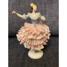 Figura de Bailarina Vintage en Porcelana - Escultura de Danza Clásica