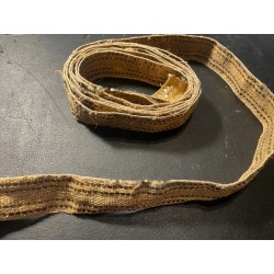 Entredos Vintage de Hojilla de Oro - Pieza Textil de Alta Costura