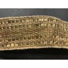 Entredos Vintage de Hojilla de Oro - Pieza Textil de Alta Costura