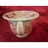 Taza de Desayuno Antigua Cartuja Pickman - Porcelana Modelo Vista Rosa Vintage