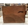 Antigua Papelera de Persiana - Escritorio Vintage Madera Diseño Rollup