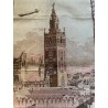 Pareja de Tapices Vintage Sevilla - Torres del Oro y Giralda Expo 1929 Colección