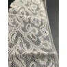 Encaje Antiguo de Bolillos Marfil - Puntilla Vintage 270cm x 9cm Diseño Floral