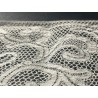 Encaje Antiguo de Bolillos Marfil - Puntilla Vintage 270cm x 9cm Diseño Floral
