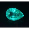 Esmeralda Natural Certificado 3.77CT - Gema verde Talla Pera AAA Premium