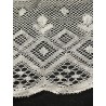 Encaje Antiguo de Bolillos Artesanal - Puntilla Vintage Blanca 470cm x 10cm