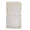 Juego de cama de hilo bordado con encaje de bolillo - principios del S.XX