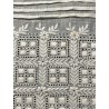 Tiraborda Antigua Bordado Richelieu - Cenefa Baptist Calado Geométrico 200 cm x 15 cm
