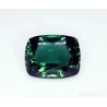 Turmalina Verde Certificada 9.32ct - Gema Talla Cojín AAA Premium Transparente