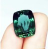 Turmalina Verde Certificada 9.32ct - Gema Talla Cojín AAA Premium Transparente