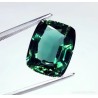 Turmalina Verde Certificada 9.32ct - Gema Talla Cojín AAA Premium Transparente