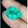 Esmeralda Natural Colombiana 10.22ct - Gema Talla Pera AAA Premium Certificada