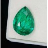 Esmeralda Natural Colombiana 10.22ct - Gema Talla Pera AAA Premium Certificada