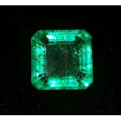 Esmeralda Natural Talla Esmeralda 11.57CT - Gema Colombiana AAA Premium Certificada