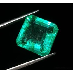 Esmeralda Natural Talla Esmeralda 11.57CT - Gema Colombiana AAA Premium Certificada