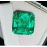 Esmeralda Colombiana Talla Cuadrada 9.27ct - Gema Certificada Verde Intenso Premium
