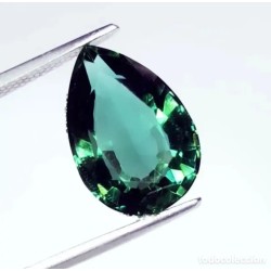 Amatista Natural Verde 10,37 CT - Gema Tallada con Certificado de Autenticidad