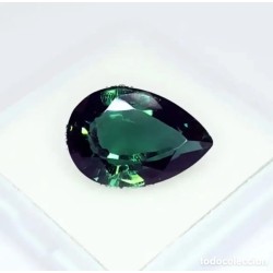 Amatista Natural Verde 10,37 CT - Gema Tallada con Certificado de Autenticidad