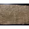 Tejido Antiguo con Hojillas Metálicas Doradas - Galón Decorativo 7 Metros Artesanal