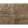 Tejido Antiguo con Hojillas Metálicas Doradas - Galón Decorativo 7 Metros Artesanal