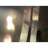 Pulsera Doble de Plata con Amatista y Topacio Azul - Brazalete Minimalista Ajustable
