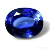 Zafiro ovalado tallado de 11.15 CT con certificados de autenticidad