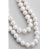 Collar Doble de Perlas Cultivadas con Elegante Cierre Plateado - Joya Clásica