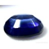 Zafiro ovalado tallado de 11.15 CT con certificados de autenticidad