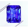 Zafiro rectangular tallado de 18.42 CT de alta calidad