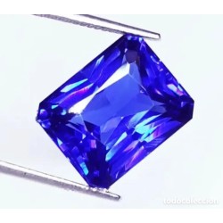 Zafiro rectangular tallado de 18.42 CT de alta calidad