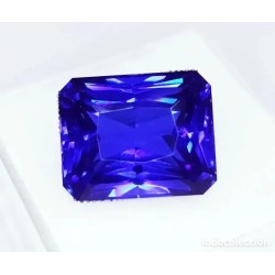 Zafiro rectangular tallado de 18.42 CT de alta calidad