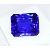 Zafiro rectangular tallado de 18.42 CT de alta calidad
