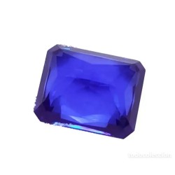 Zafiro rectangular tallado de 18.42 CT de alta calidad