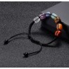 Pulsera de los 7 Chakras con Piedras Naturales - Joyería Energética Ajustable
