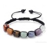 Pulsera de los 7 Chakras con Piedras Naturales - Joyería Energética Ajustable