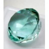 Aguamarina Verde Natural Talla Brillante - Gema 20,50 Quilates Transparente